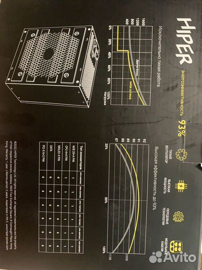 Мощный модульный блок питания 600w