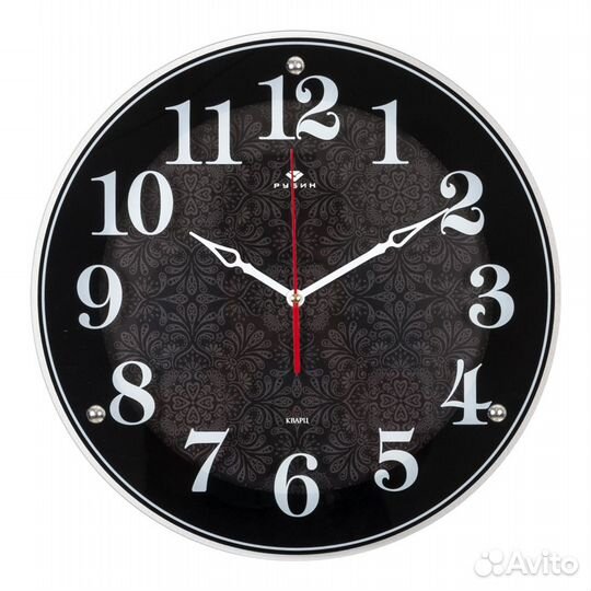 Настенные часы рубин 4040-1244B новые