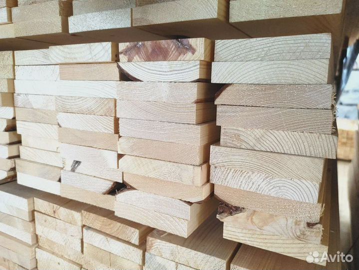 Доска обрезная сухая 25х125х4.0 Сорт 