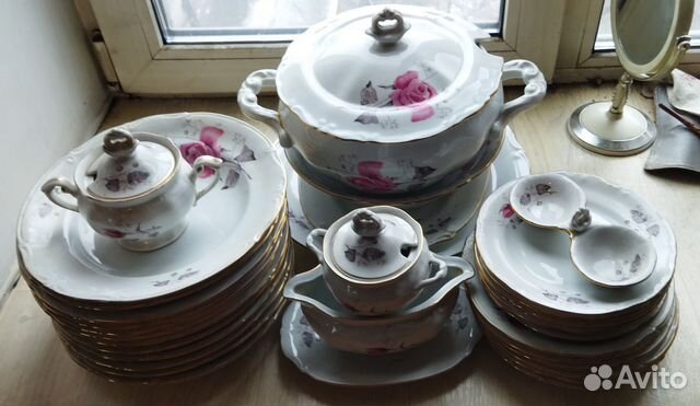 Большой столовый набор, пр-ва Польши времен СССР