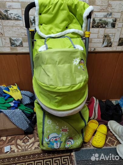 Детские санки коляска Ника