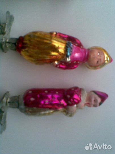 Елочные игрушки ретро СССР Отл.Сост
