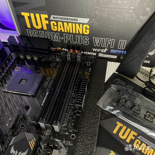 Материнская плата TUF gaming B550M-plus WI-FI II