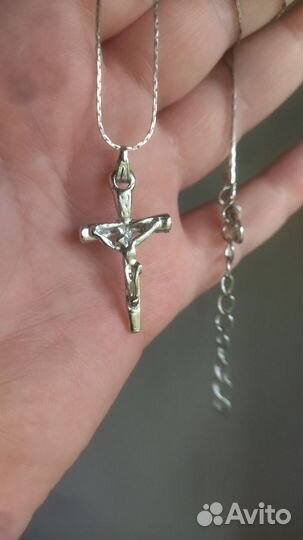 Крест - Подвеска на цепи