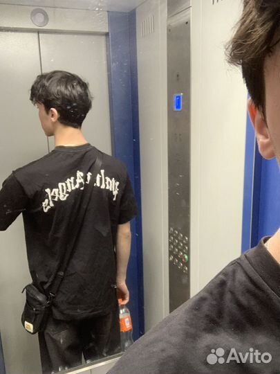 Футболка palm angels bear