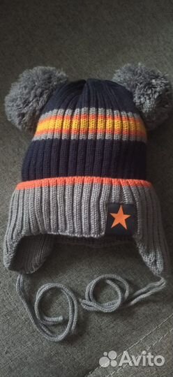 Шапка детская 1-2 года новая
