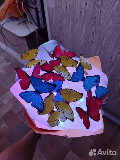 Букет из бабочек