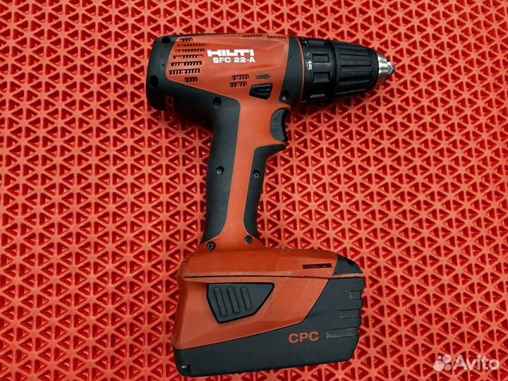 Аккумуляторная дрель шуруповерт Hilti sfc-22A 01