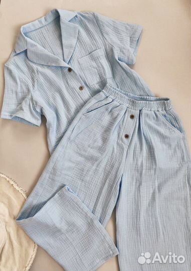 Костюм из муслина для девочки