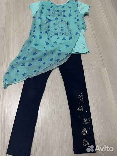 Вещи - пакетом на девочку 6 лет 116см