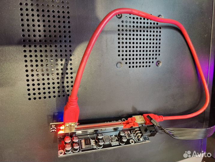 Райзера для видеокарт V009S-plus 6-pin