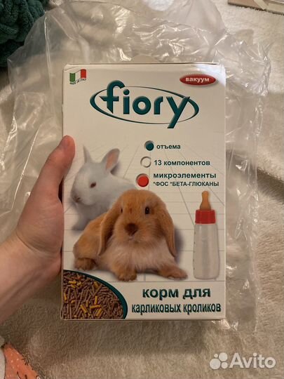 Корм для кроликов fiory