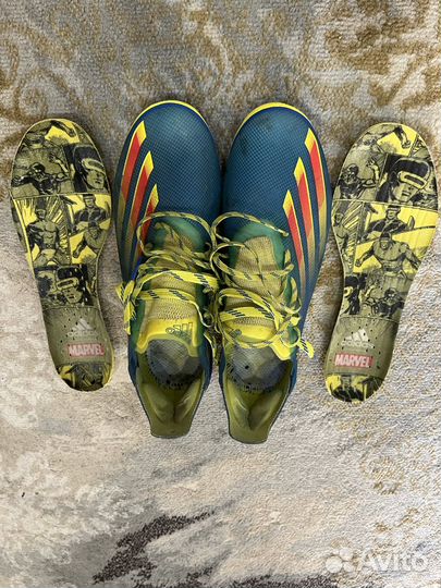 Бутсы adidas X ghosted+ FG Marvel