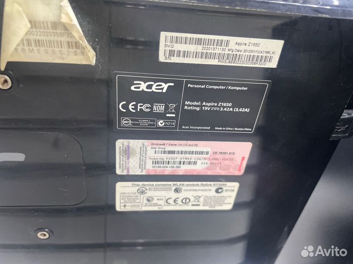 Моноблок acer
