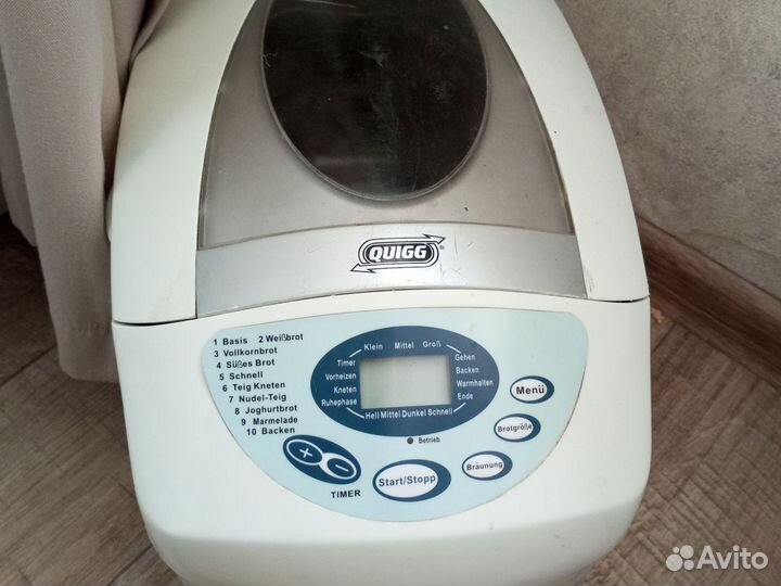 Хлебопечка quigg