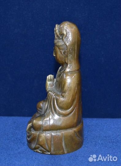 Статуэтка - Будда ( бронза патинированная)