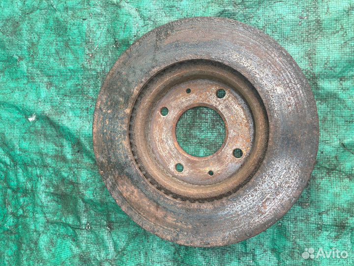 Диск тормозной передний Mitsubishi Lancer Лансер 9