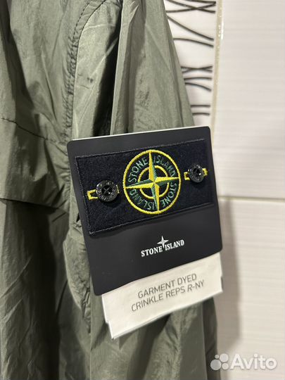 Stone island куртка ветровка crinkle reps оригинал