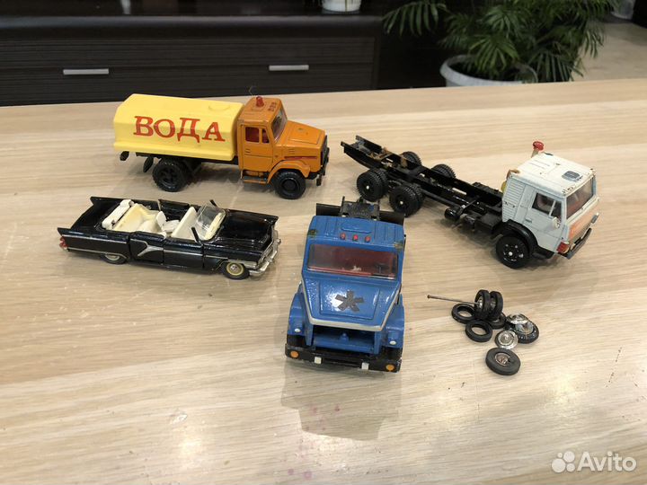 Модельки автомобилей СССР 1:43 на запчпсти