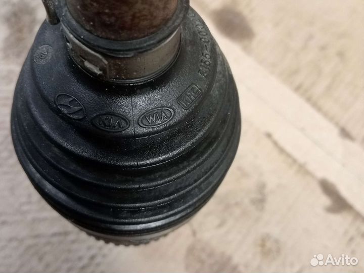 Привод передний левый Kia rio 3 solaris АКПП 1.6