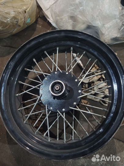 Самодельное колесо для мотоцикла Урал, Днепр