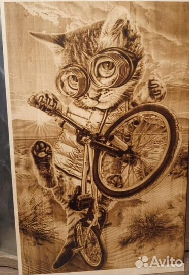 Выжигание портретов на дереве по вашей фотографии