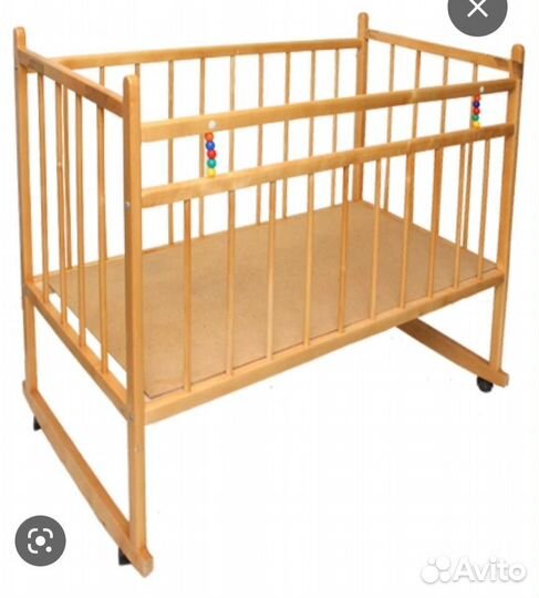 Кроватка детская с матрасом