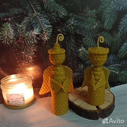 Свечи из натуральной вощины