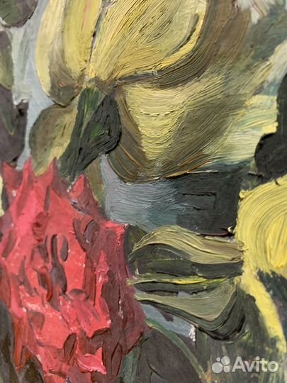 Картина маслом старая