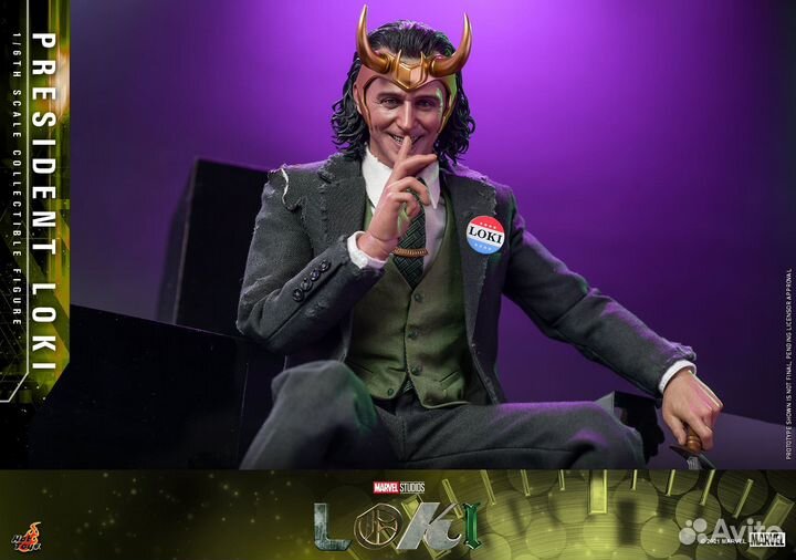Hot Toys - Loki President TMS066