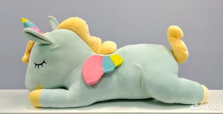 Мягкая игрушка единорог, 64 см