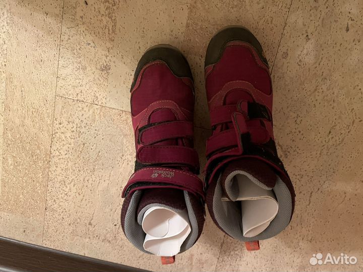 Ботинки демисезонные для девочки 34 размер