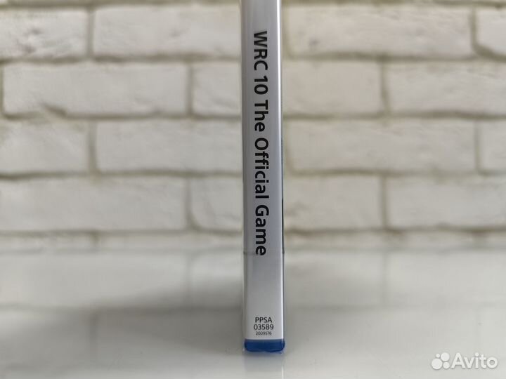 WRC 10 The Official Game PS5 новый диск