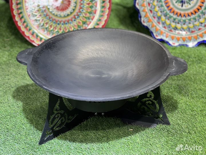 Сковорода садж чугунный 400мм