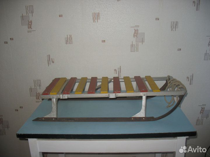 Металлические санки СССР