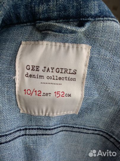 Джинсовая куртка для девочки