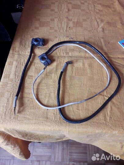 Клемы аккумуляторные с проводами