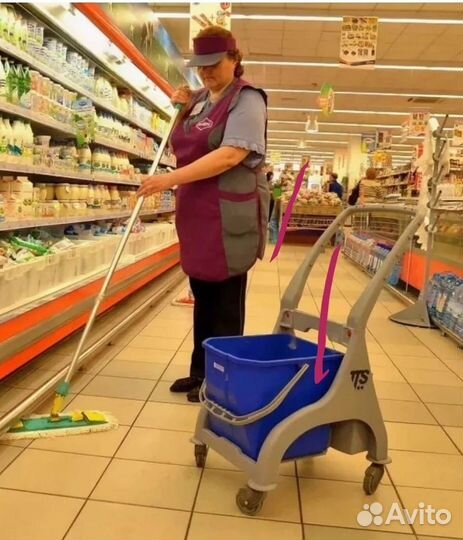 Уборка в магазин на 4 часа в день