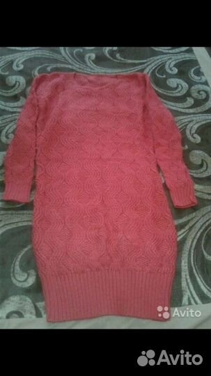 Вязаное платье.производство Турция