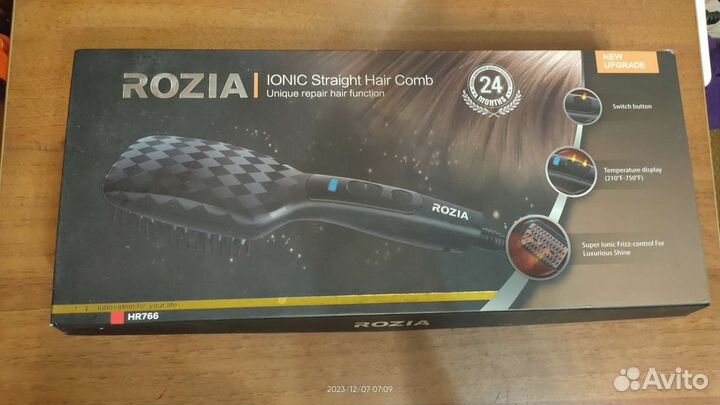 Расческа выпрямитель для волос