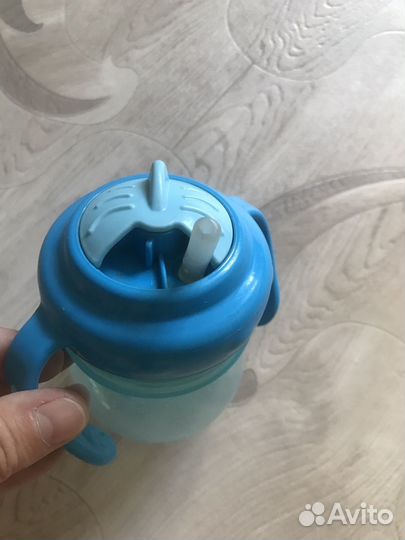 Поильник с трубочкой