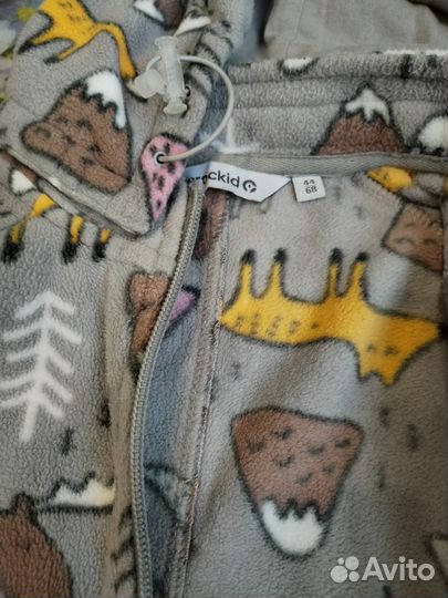 Флисовый комбинезон