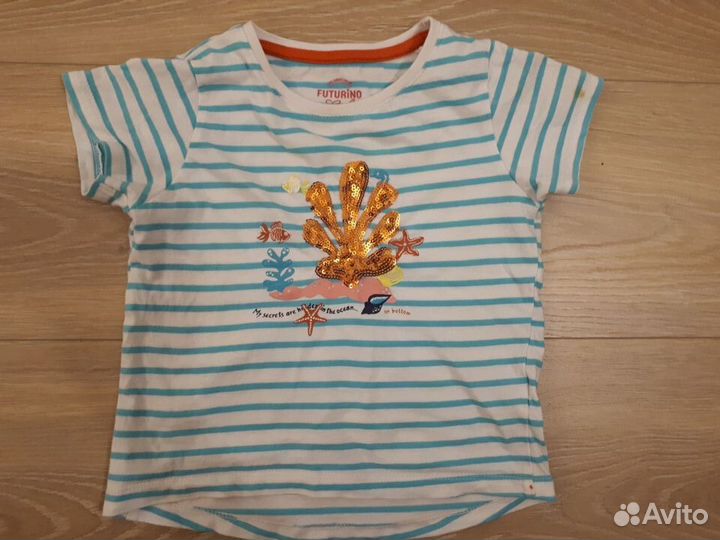 Пакет одежды на девочку р.104-110 Цена за пакет