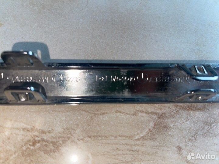 Накладка бампера задняя Mercedes E Class W 213