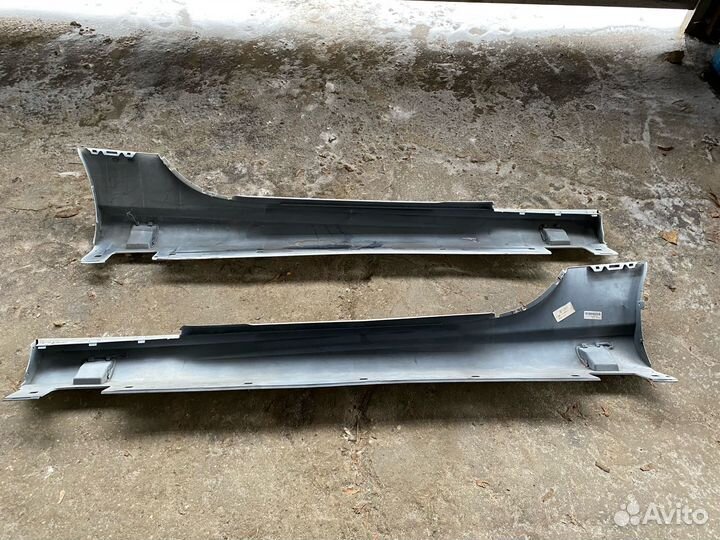 Пластиковые пороги от sl63