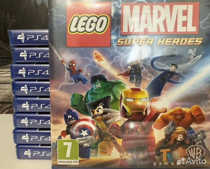 Lego marvel super heroes ps4 новые диски