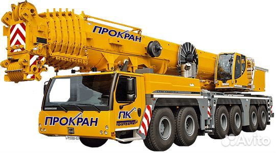 Машинист нового крана Liebherr LTM