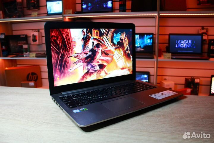 Ноутбук Asus с игровой видеокартой GTX