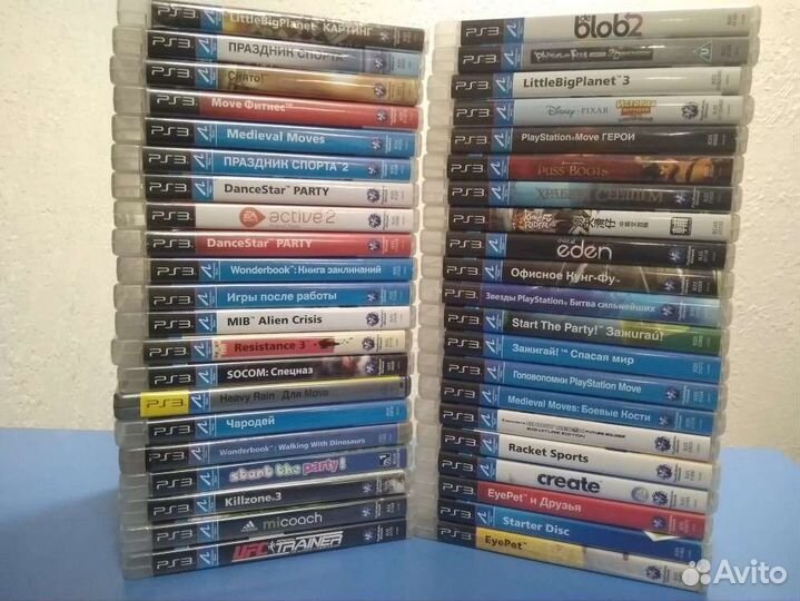 Ассортимент игр для Move PS3