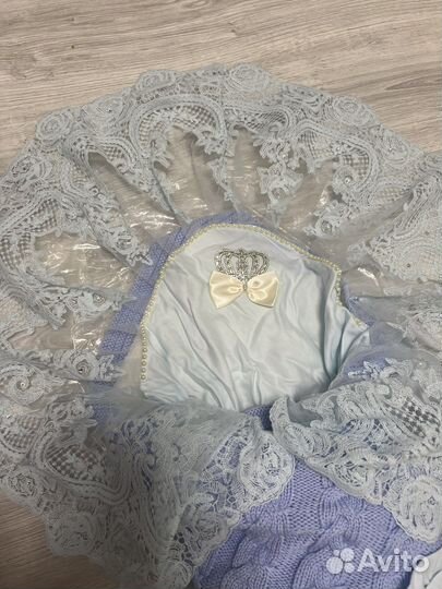 Конверт на выписку для мальчика, зима